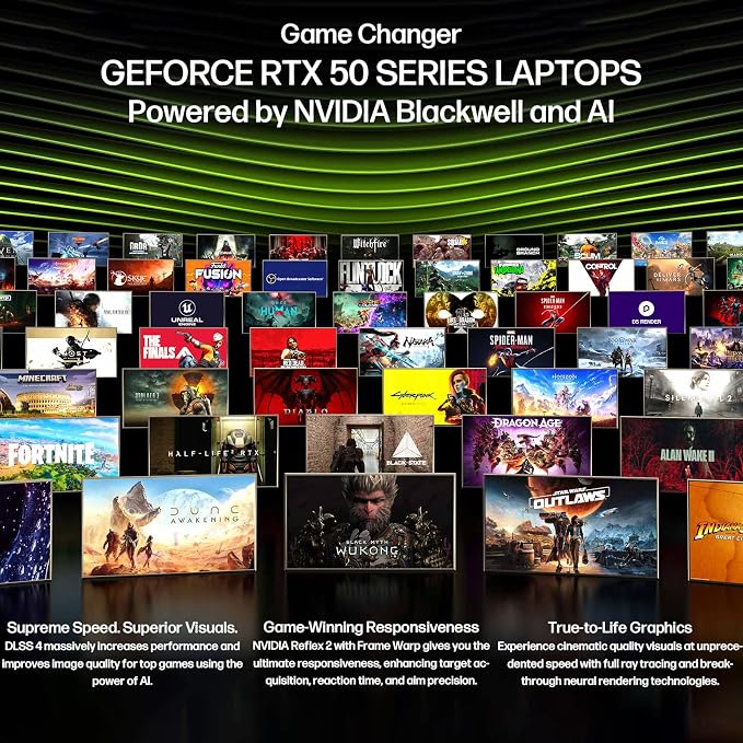 msi Katana 15 HX Gaming Laptop, Intel i7-14650HX, NVIDIA Geforce RTX 5070 | 15.6" QHD 165Hz Display, 16GB DDR5 RAM, 1TB SSD, Wi-Fi 6E, RGB Backlit, Cooler Boost 5, Win 11 Home, w/1TB Portable HDD - Image 4