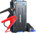 AUTOONE 4000A Car Jump Starter, Battery Jumper Starter Portable for Compact Car Up to 10.0L Gas and 8.0L Diesel Engine Jump Box with Jumper Cables, USB Output and LED Light by AUTOONE