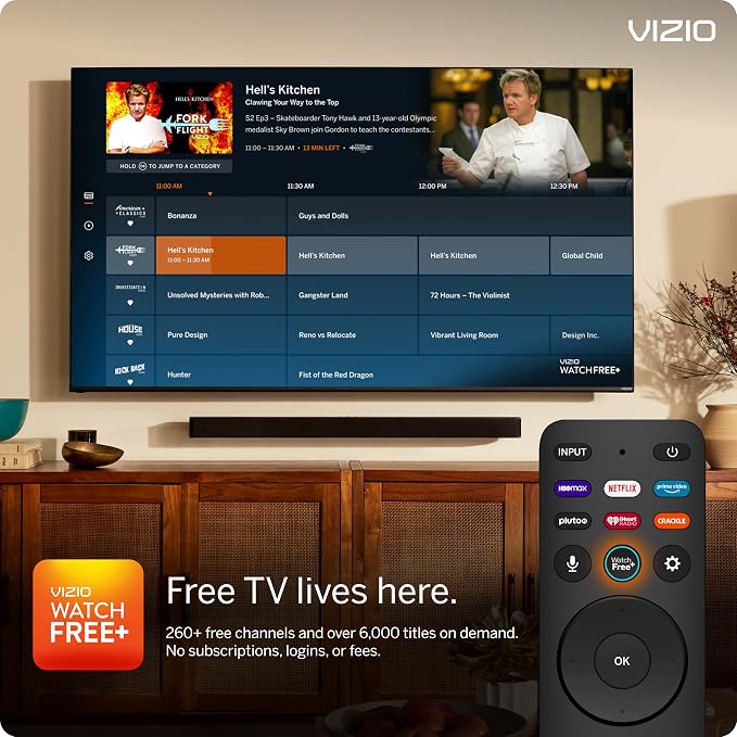VIZIO 50" MQX Series Premium 4K 120Hz QLED HDR Smart TV with Dolby Vision 240Hz @ 1080p PC Gaming, WiFi 6E, M50QXM-K01, 2023 Model (Renewed) - Image 7