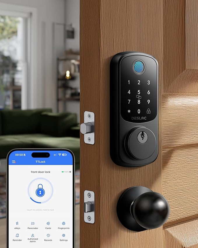 DESLOC B200 Fingerprint Smart Lock by DESLOC
