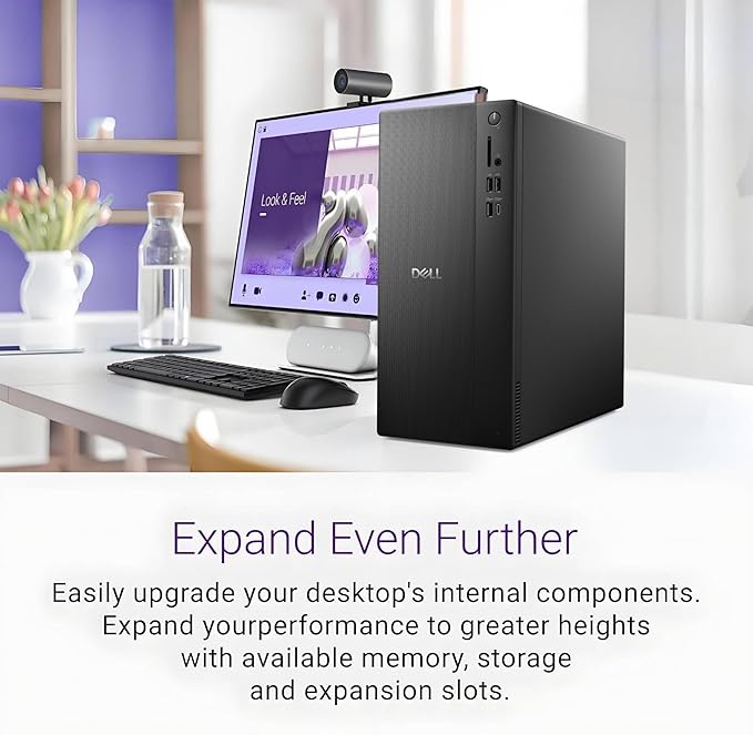 Dell ECT1250 Business Tower Desktop Computer, New OptiPlex Version - Intel Core i9-12900K, (30 MB Intel Smart Cache), 32GB DDR5, 1TB PCIe SSD, Dual 4K Monitor Support, Wired KB & Mouse, Windows 11 - Image 6