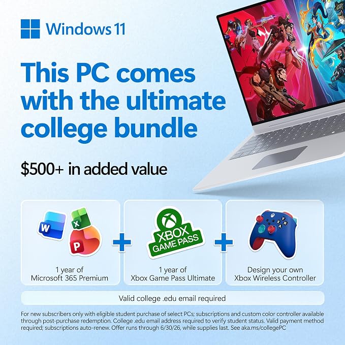 Dell 15.6" Laptop DC15250, FHD, Intel Core i5 1334U, Windows 11 Home | 1920x1080 Display, 120Hz, Intel UHD Graphics, DDR4, 512GB SSD, Wi‑Fi 6, Bluetooth, Backlit Keyboard, Platinum Silver - Image 2