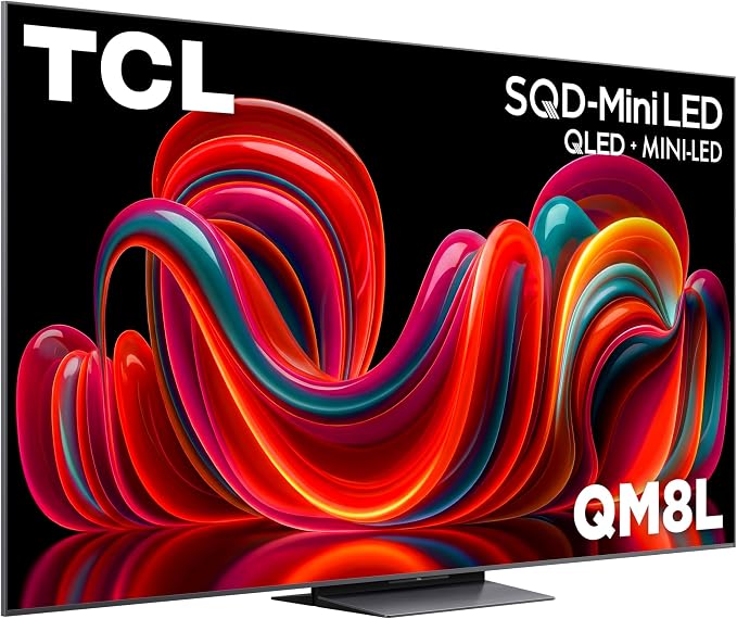 TCL 65 Inch Class QM8L Series | SQD-Mini-LED QLED Smart TV | 65QM8L, 2026 Model | 144Hz | Ultimate Color Brightness & Contrast | Google AI Bang & Olufsen | Voice Control Gaming Streaming Television - Image 14