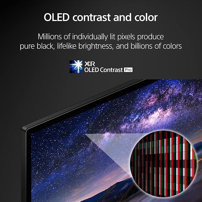Sony OLED 77 inch BRAVIA XR A80L Series 4K Ultra HD TV: Smart Google TV with Dolby Vision HDR and Exclusive Gaming Features for The PlayStation® 5 XR77A80L- 2023 Model,Black - Image 3