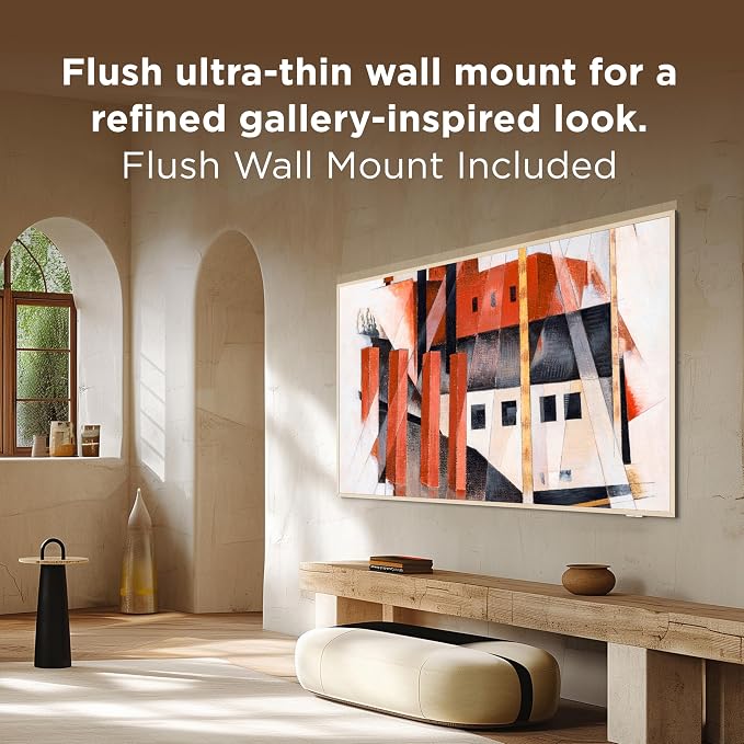 TCL 85 Inch Class NXTVISION Series Picture Frame Art TV | 85A300W, Latest Model | QLED 4K HDR Smart Google TV | 120HZ Dolby Atmos Audio | Alexa Google Apple Streaming Television | Easy Install - Image 9