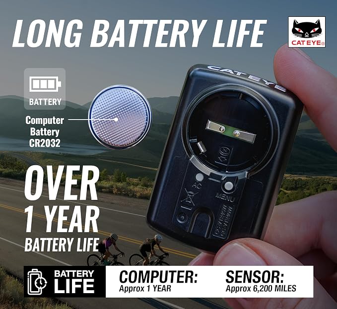 CATEYE Urban Wireless Bike Computer – Analog Speedometer & Odometer - Image 6