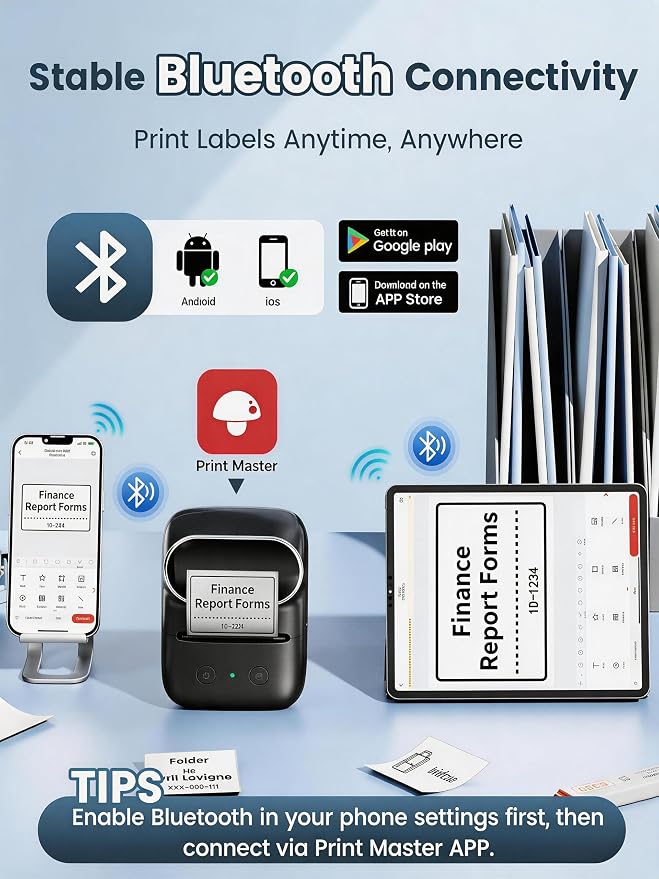 Phomemo M108 Label Maker Machine - Image 5