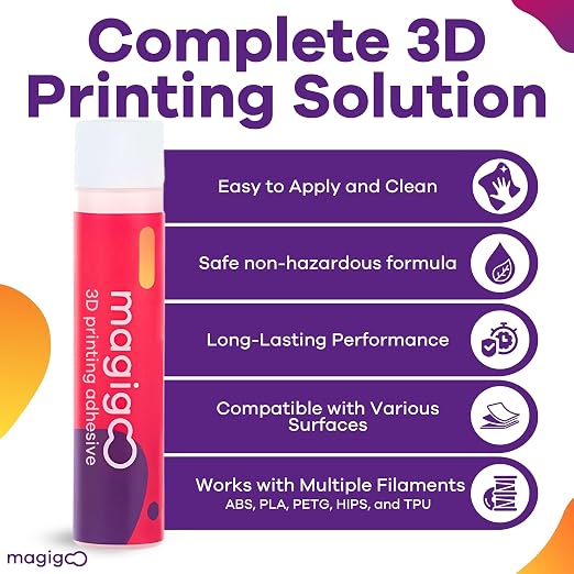 Magigoo, MO2018 3D Printer Adhesive Glue – Reduces Warping - Image 2