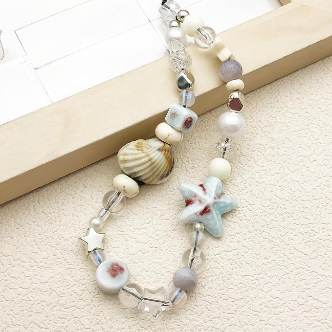 Beaded Camera Wrist Strap Cute Digital Camera Charm Lanyard Phone Chain - Image 4