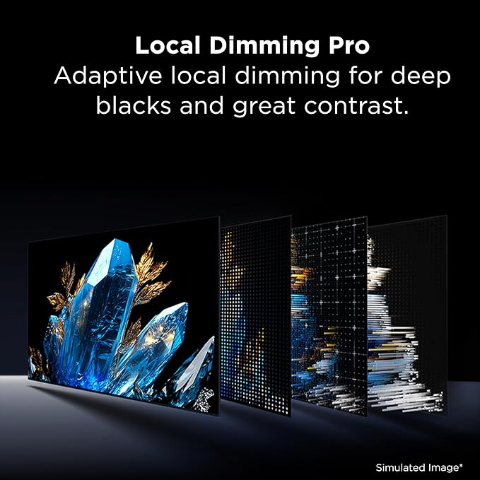 TCL 98 Inch Class QM64L Series | Mini LED QLED 4K HDR Smart Fire TV | 98QM64L, 2026 | 120Hz-144Hz High Brightness, Dolby Vision Atmos, Alexa+ Voice Remote AI Streaming Television | Amazon Exclusive - Image 7