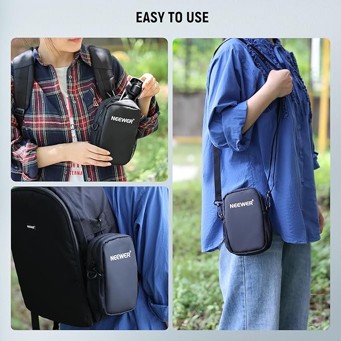 NEEWER Camera Sling Bag, Water Resistant Lightweight Compact Travel Case - Image 7