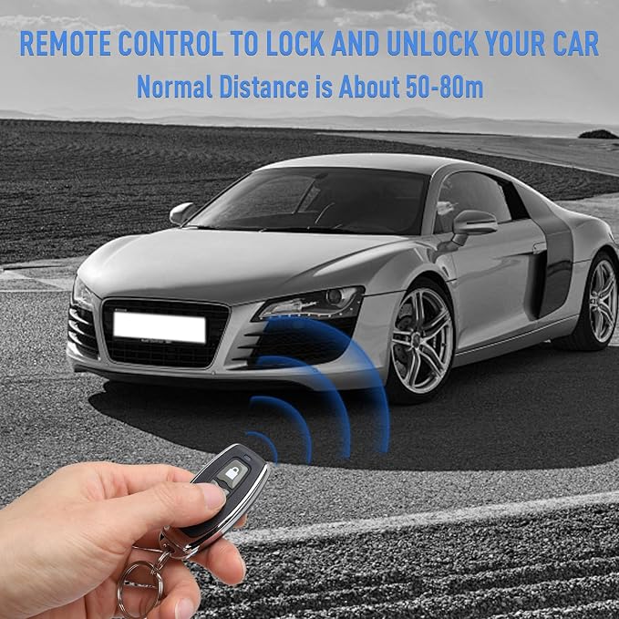 Keyless Entry Car System, Auto Remote Control Kit - Image 3