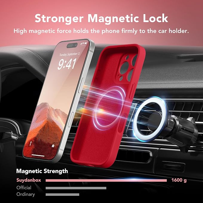 Magnetic for iPhone 16 Pro Case, Compatible - Image 3