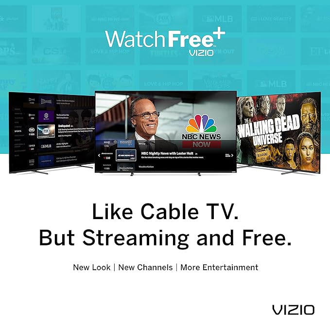 VIZIO 24-inch 1080p Smart TV with Apple AirPlay and Chromecast Built-in, Screen Mirroring for Second Screens, & 150+ Free Streaming Channels, D24f-J09, 2021 Model (Renewed) - Image 5