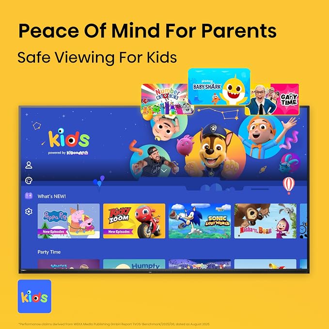 Hisense 40" Inch A4 Series FHD 1080p Smart VIDAA TV (40A4NV, 2026 NEW) - Full Array LED, DTS Virtual: X, Noise Reduction, AI Sports Mode, Works with Alexa, Apple Airplay & Apple Home, Slim Bezel - Image 13