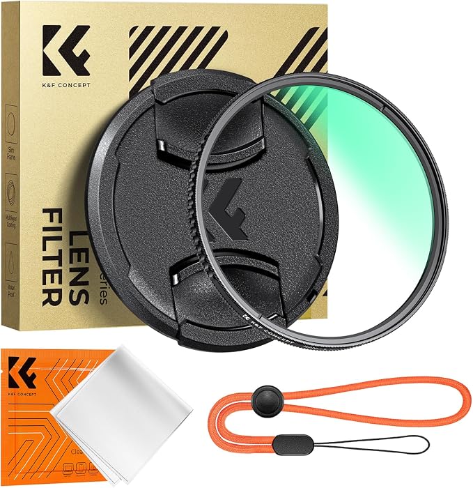 K&F CONCEPT 67mm Circular Polarizer Lens Filter by KFCONCEPT