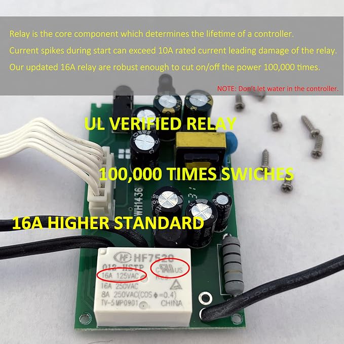 WH1436A 10A Temperature Controller 110V Digital Thermostat Switch Sous Vide - Image 5