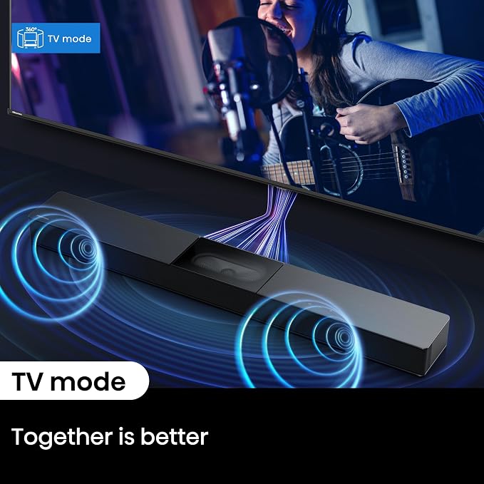 Hisense A620 2.1ch All-in-one Sound Bar with Built-in Subwoofer, 240W, DTS Virtual: X, Dolby Dightal Plus, Bluetooth 5.3, Roku TV Ready, HDMI ARC/AUX/USB, Ez Play, Black (A620, 2024 Model) - Image 7