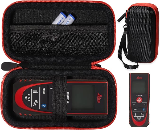 Case for Leica 838725 DISTO D2 New 330ft, Leica DISTO D1 120ft Laser Distance by CaseSack
