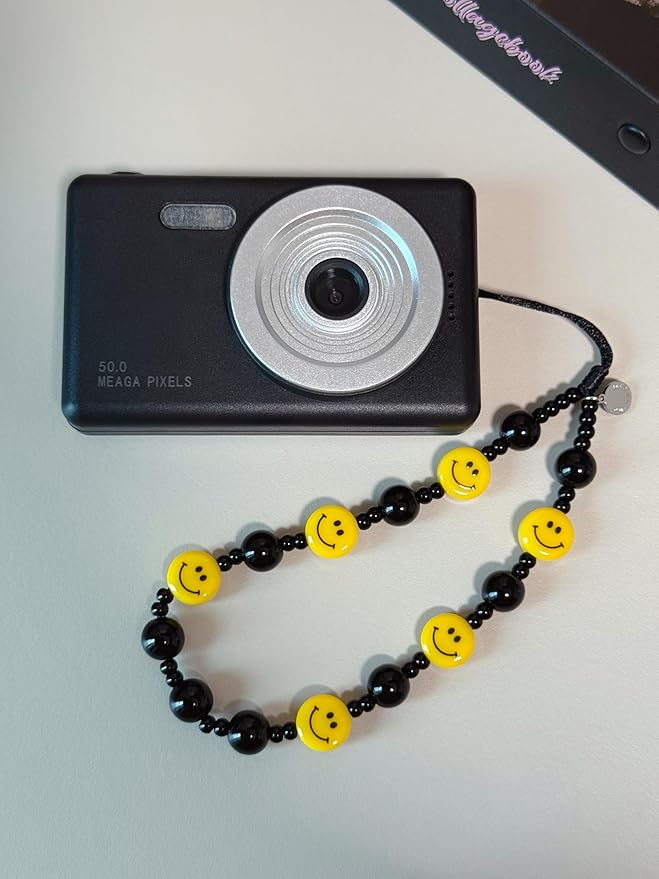 Drawwind Phone Charm Beaded Wristlet Strap Universal Cell Phone Lanyard Cute - Image 5