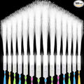 SHQDD 100 PCS White Fiber Optic Wands, LED Fiber Wands, Wedding Party Supplies by SHQDD