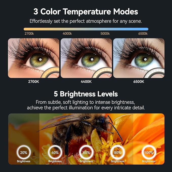 APEXEL 10-20X Macro Lens for iPhone & Android Phones | HD Photography Lens Kit - Image 7