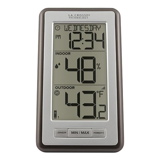 La Crosse Technology Wireless Digital Thermometer and Forecast Station Bundle - Image 4