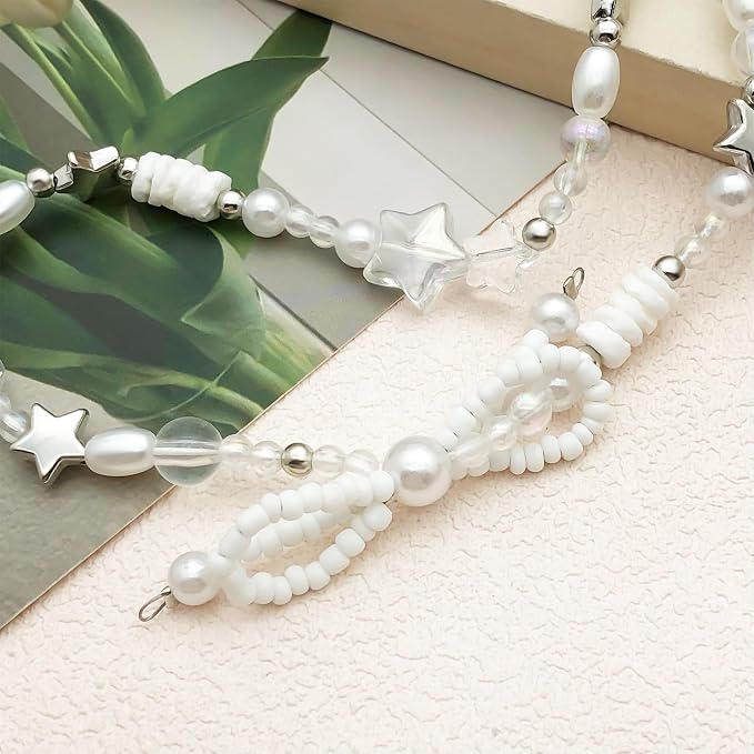 Beaded Camera Wrist Strap Cute Digital Camera Charm Lanyard Phone Chain - Image 7