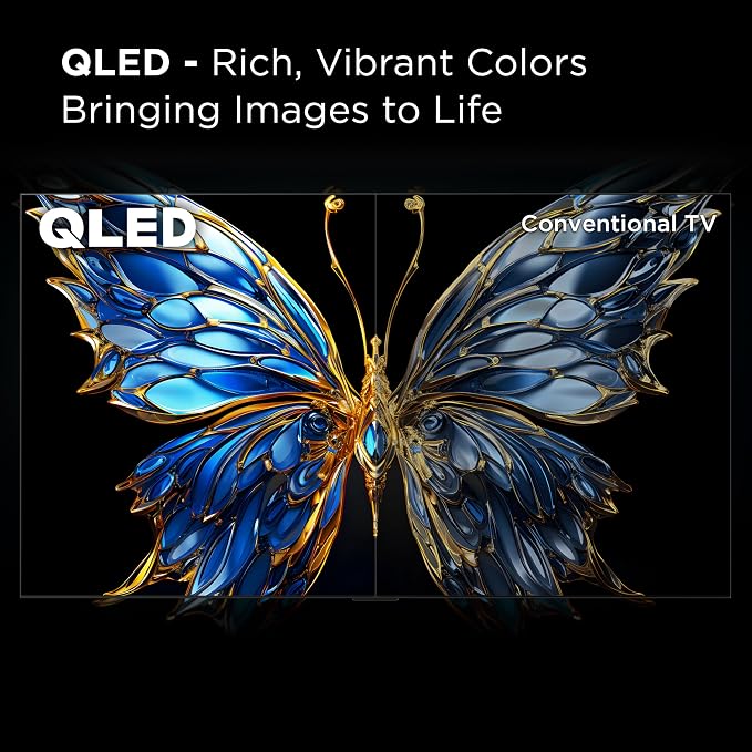 TCL 55-Inch Class Q65 QLED 4K Smart TV with Fire TV (55Q651F, 2024 Model), Dolby Vision and Atmos, HDR PRO+, Alexa Built-in with Voice Remote, Apple AirPlay 2 Compatibility, Streaming Television - Image 4