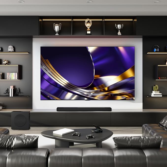 Hisense 100" U7 Mini-LED ULED 4K UHD Best Premium Gaming Smart Google TV (100U7SG, 2026 New) - Hi-QLED, Native 165Hz, VRR 288, High Brightness, HDR10+, Dolby Vision IQ·Atmos, IMAX Enhanced, 2.1.2 Ch - Image 24