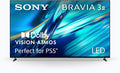 Sony 100 Inch BRAVIA 3 II LED 4K HDR Smart Google TV with Gemini K100XR30M2 | XR Processor with AI Technology, Dolby Vision/Atmos, 120Hz Refresh Rate, 4K movie credits included, 4xHDMI 2.1, PS5 Features by Unknown