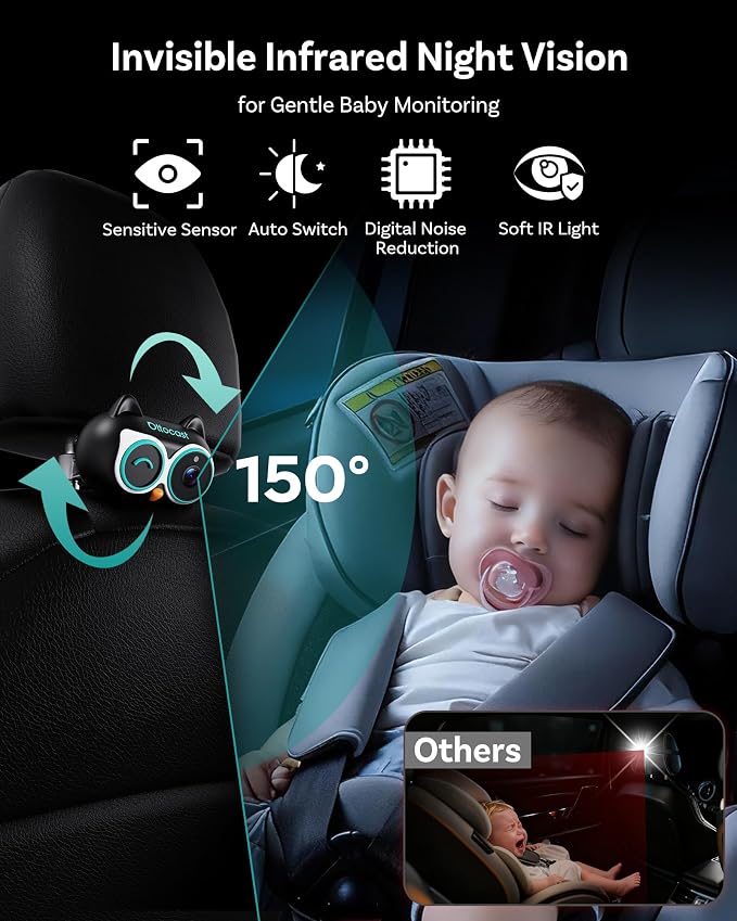 OTTOCAST Cabin Care Baby Car Camera - Image 3