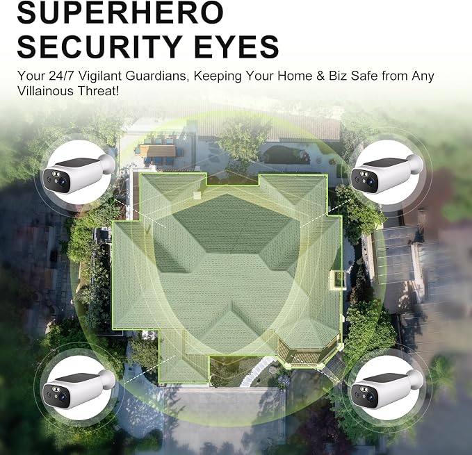 5G WiFi Security Cameras Wireless Outdoor, 5G Security Camera - Image 7