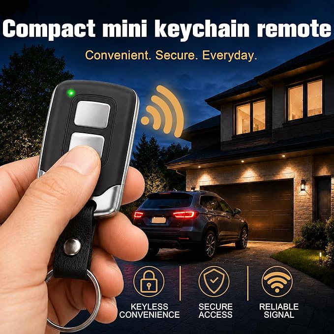 3 for Chamberlain LiftMaster Craftsman Garage Door Opener Remote 891LM 893LM - Image 2