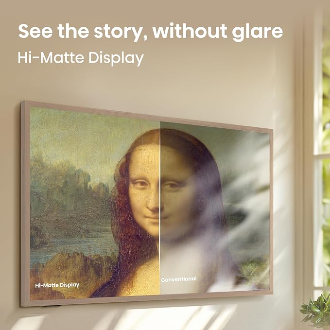 Hisense 50“ Hi-QLED S7 CanvasTV Series 4K UHD Google Smart Art TV (50S7SG, 2026 New) - Art Mode, Anti-Glare Panel, Dolby Vision HDR, Hi-Matte Display, Frame & UltraSlim Wall Mount Included - Image 8