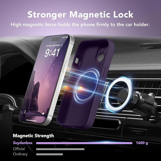 Magnetic for iPhone 15 Case, Compatible - Image 3
