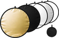 24/32/43/52in Reflector Photography, 5 in 1 Light Diffuser by Unknown
