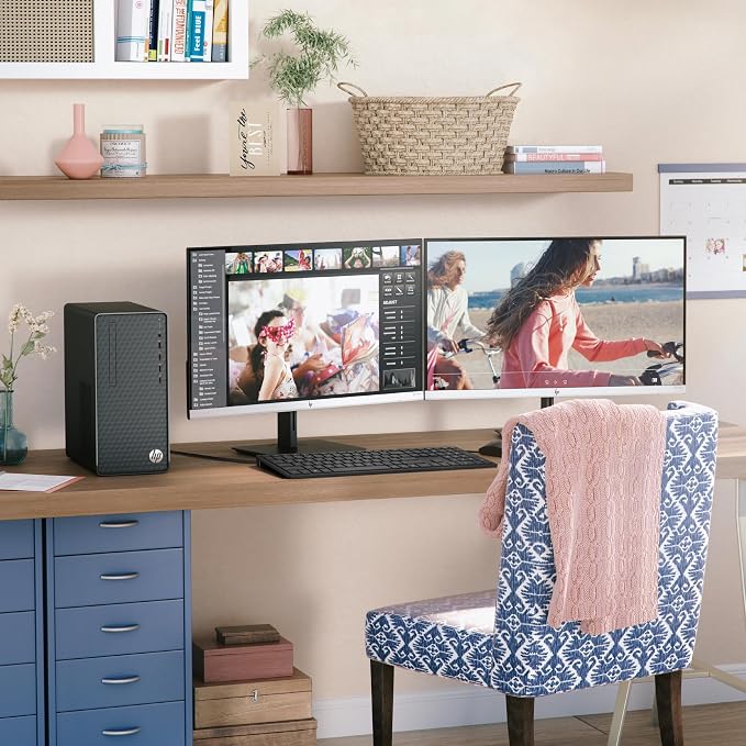 HP Pavilion Desktop Computer, Intel Core i5-10400, 16GB DDR4, 512GB SSD | Compact Design Desktop Computer for Business Daily use, Wired Keyboard & Mouse, Triple Display Supported, Windows 11 Home - Image 9