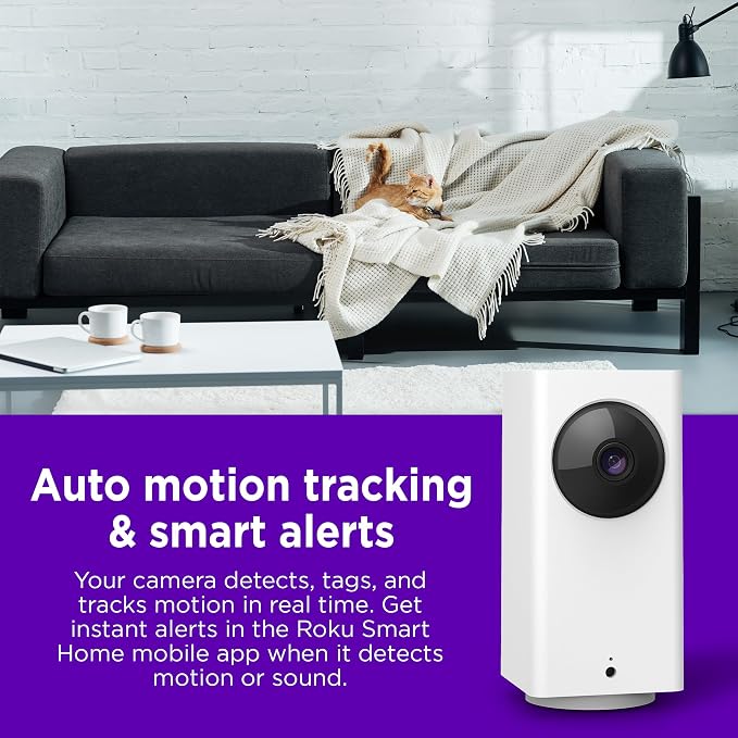 Roku Indoor Camera 360° for Home Security - Image 4