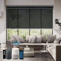 SmartWings Motorized Roller Shades 5% Openness Work by SmartWings