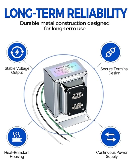24V 40VA Hardwired Transformer for Ring Video Doorbell, Eufy & Smart Thermostats - Image 6