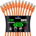 Maximm Cat 6 Ethernet Cable - 7 ft by MaximmCable