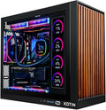 KOTIN Prebuilt Gaming PC, Ryzen 7 9700X, 32GB DDR5, RTX 5060 8GB, 1TB SSD | 360mm Liquid Cooled Gaming Desktop, 11.3in Smart Display, 650W 80+ Gold PSU, WiFi 7, Assembled in USA, Windows 11 ARGB Tower by KOTINGamingPC