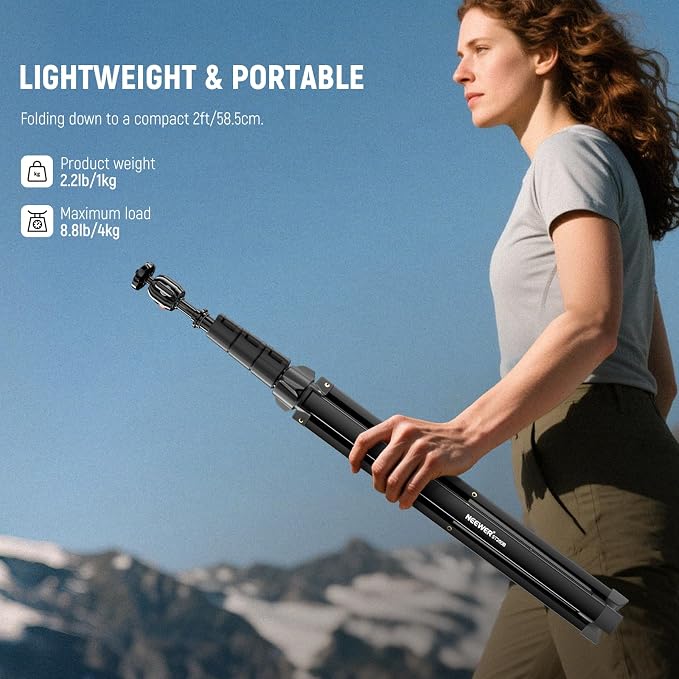 NEEWER Photography Light Stand 1.8-6.6ft/56-200cm - Image 6