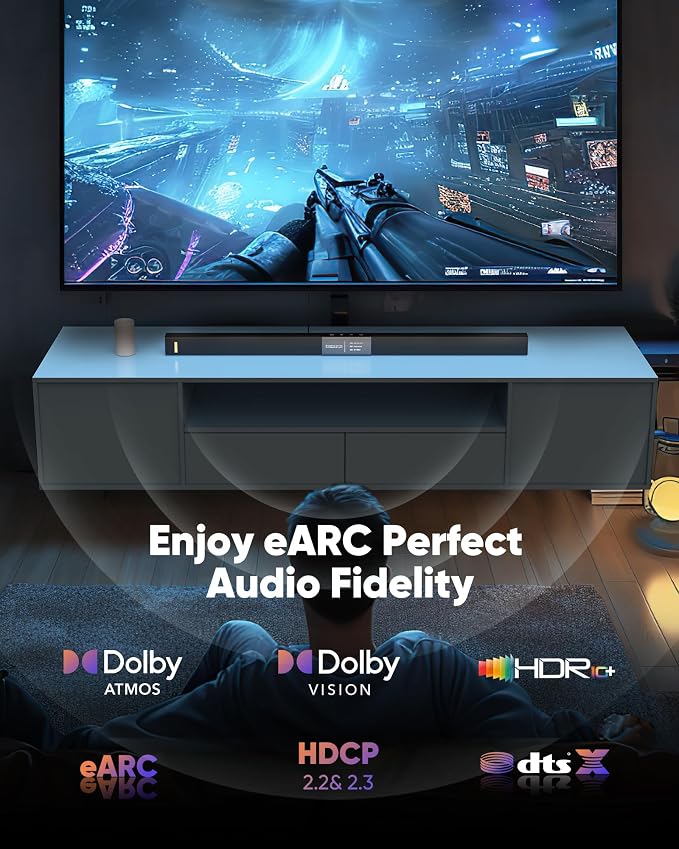Snowkids 8K Long HDMI Cable 35 ft, Non-Slip Nylon Braided, 48Gbps Ultra - Image 8