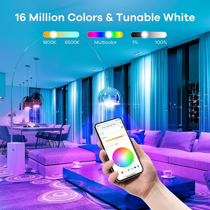 Linkind Smart Light Bulbs, Smart Bulbs Work - Image 4