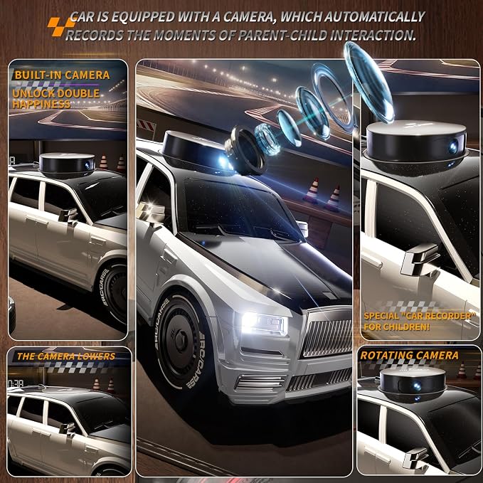 RC Car with Camera and 4.5" Screen, 1080P FPV Remote Control Car with Rotating - Image 2