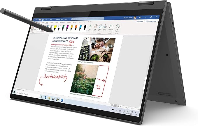 Lenovo Flex 5i - 14.0" FHD Touch Display - Intel Core i7-1165G7 - 12GB DDR4 RAM - 512GB M.2 NVMe SSD - Intel Iris Xe Graphics - Windows 11 Home - Graphite Grey - Image 6