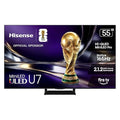 Hisense 55" U7 Mini-LED ULED 4K UHD Best Premium Gaming HDR Smart Fire TV (55U7SF, 2026 New) - Hi-QLED, Native 165Hz, VRR 330, Dolby Vision IQ · Atmos, IMAX Enhanced, Anti-Reflection, 2.1.2 Ch, Alexa+ by Hisense