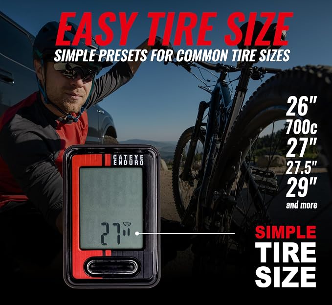CATEYE Wired Bike Computer – Entry-Level Speedometer and Odometer, Auto - Image 6
